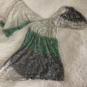 salt water hand dyed dress